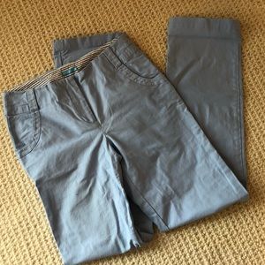Sky Blue Canvas Twill Pants